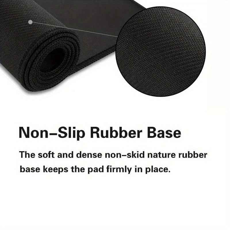 1pc Technology Sense High-definition Pattern Mouse Pad, Soft, Natural Rubber, Computer Keyboard Mouse Pad, Game Mouse Pad, Gift For Boyfriend/Girlfriend