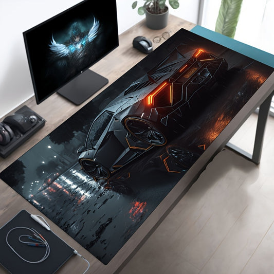 Large-sized Stylish Mouse Pad, Waterproof And Non-slip, Suitable For Esports, Studying, And Office Work.