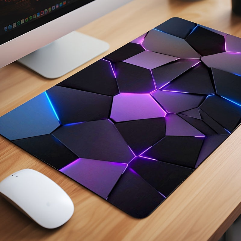 Ultra-Durable Mouse Pad - Extra Large, Waterproof, and Washable - Ideal for Gaming and Office with Stylish Geometric Design, 30cm*70cm