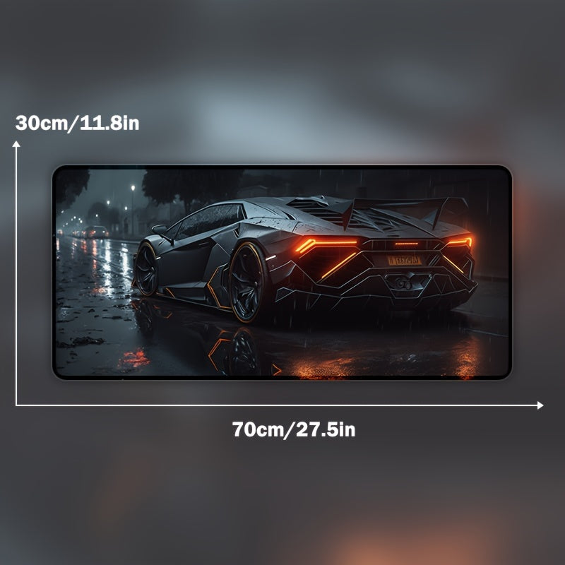 Large-sized Stylish Mouse Pad, Waterproof And Non-slip, Suitable For Esports, Studying, And Office Work.