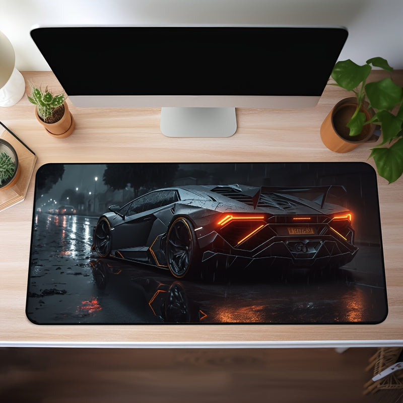Large-sized Stylish Mouse Pad, Waterproof And Non-slip, Suitable For Esports, Studying, And Office Work.