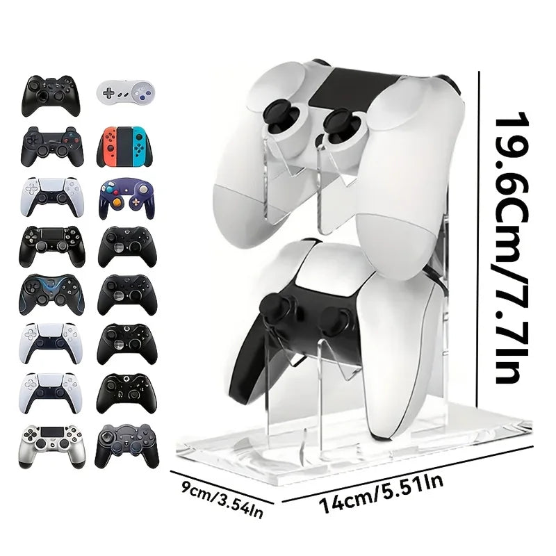 3 in 1 Universal Gaming Stand for Xbox/Switch Controller & Headset, Desktop Storage Organizer Holder