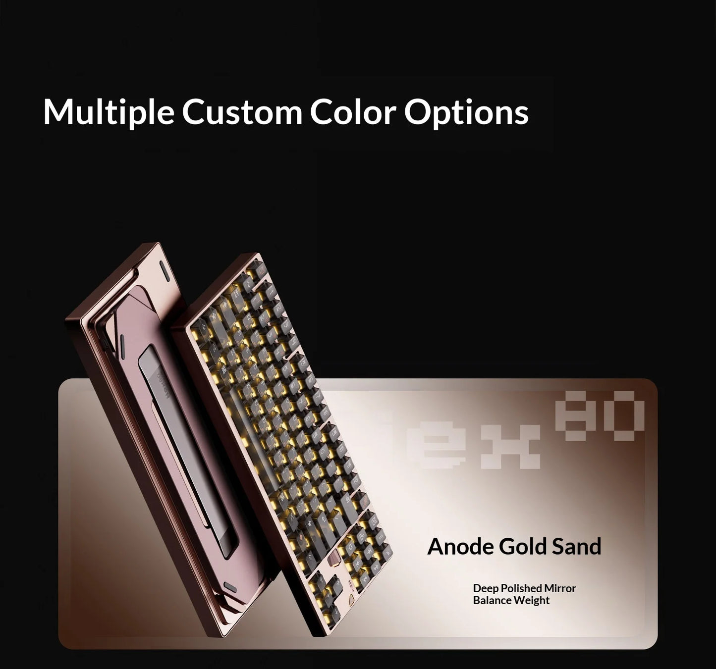ATK × QK Joint Hex80 Magnetic Axis Keyboard Gaming Desktop Computer Mechanical Keyboard Fearless Contract