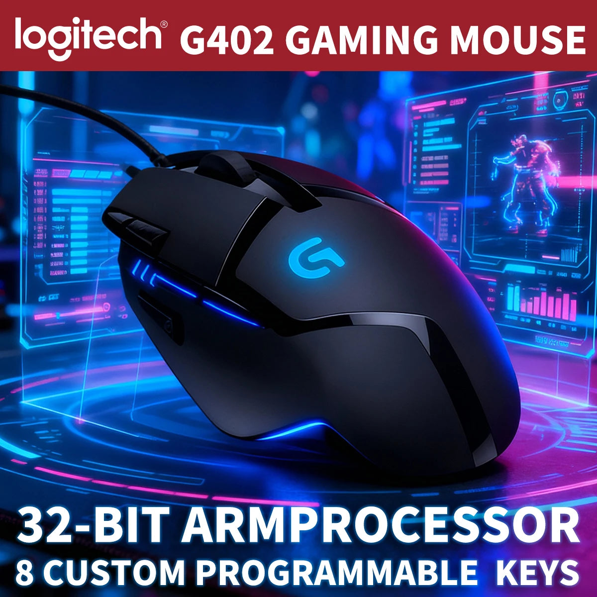 G402 - 20 Million Clicks Buttons for the Ultimate Gamer