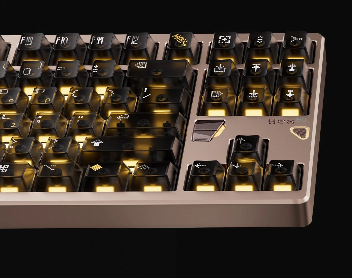 ATK × QK Joint Hex80 Magnetic Axis Keyboard Gaming Desktop Computer Mechanical Keyboard Fearless Contract