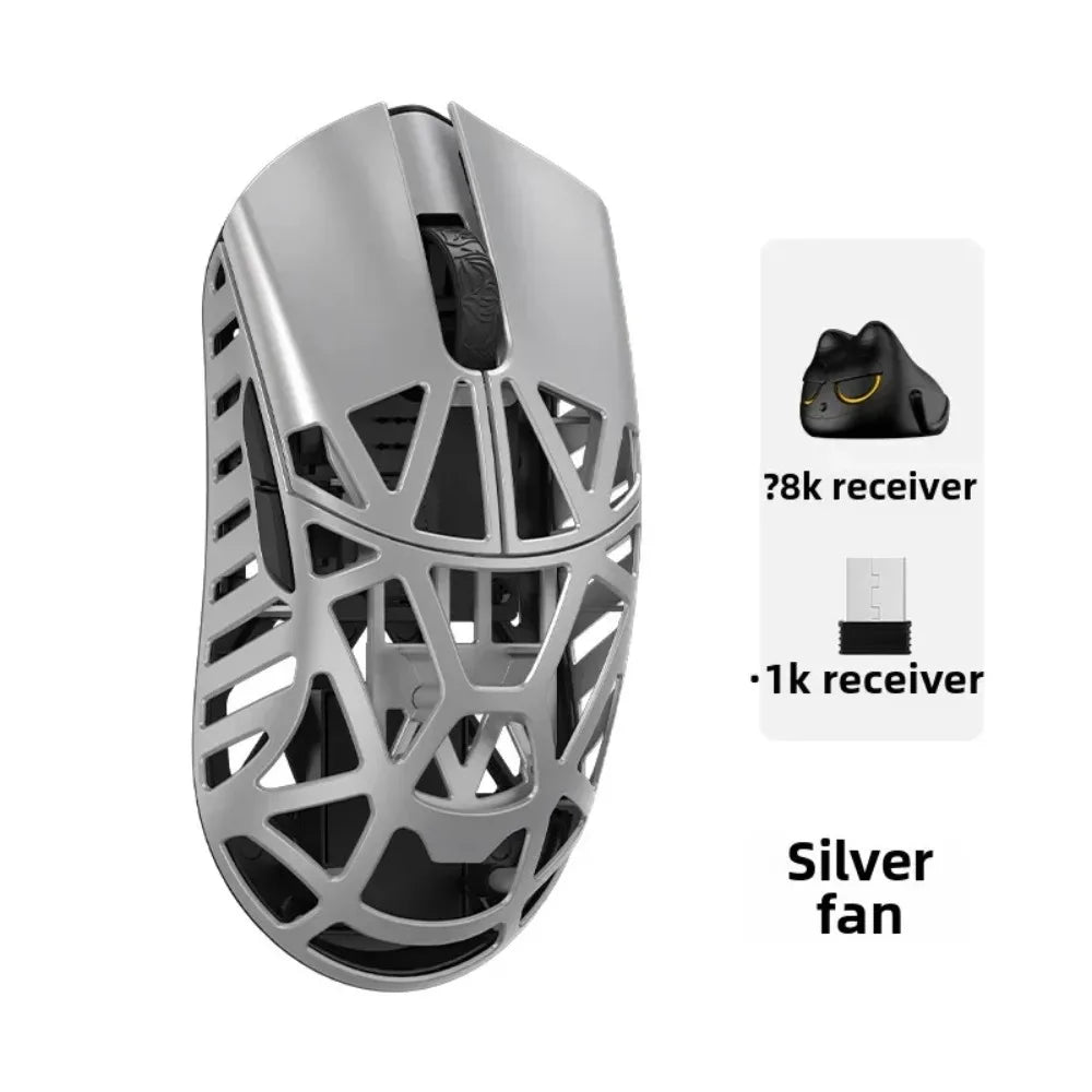 Wlmouse Beast X Mini Pro Magnesium Alloy Lightweight Wireless Gaming Mouse 8K PAW3950HS 30000DPI Online Driver Fast Response