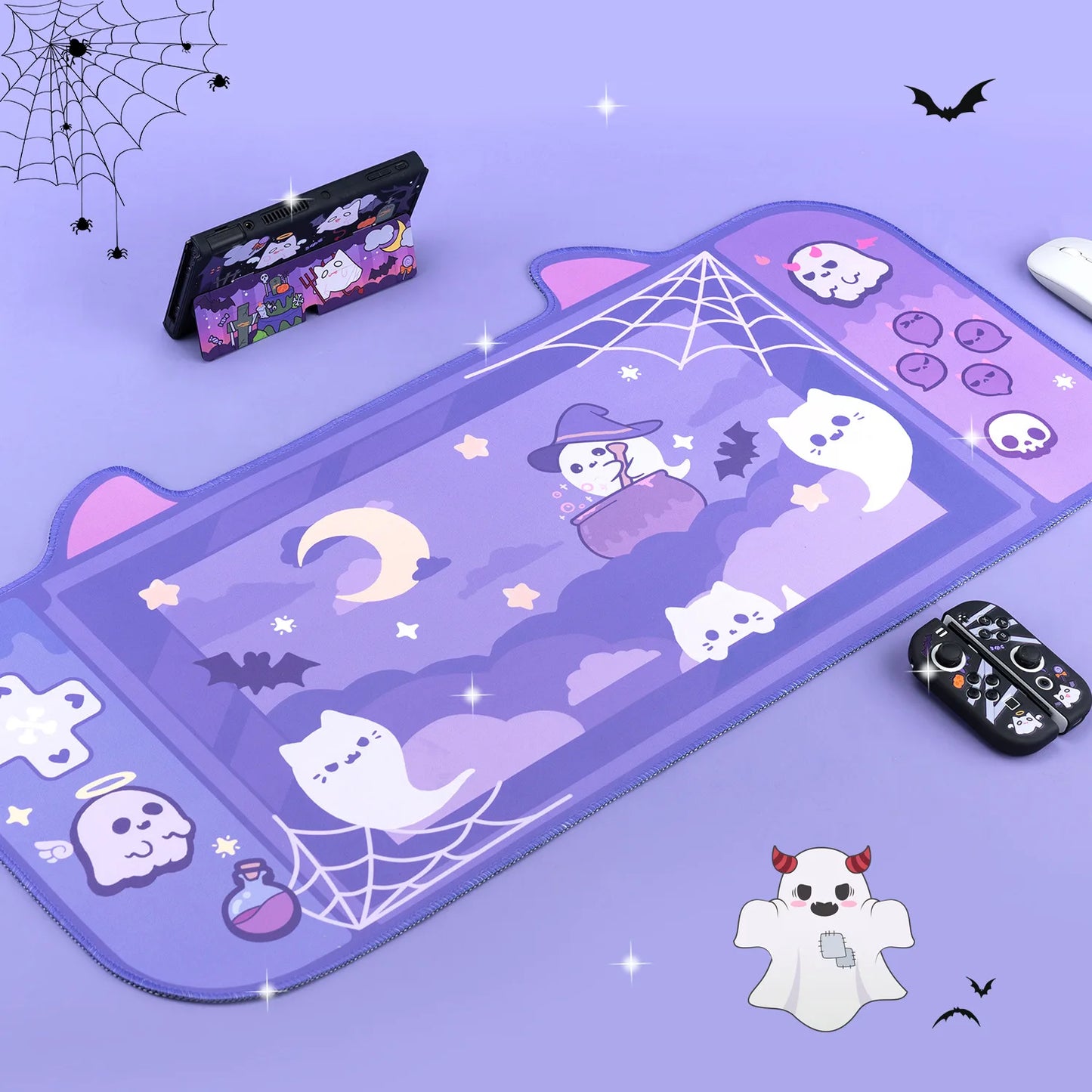 Kawaii Animals Desktop Keyboard Mouse Mats Large Gaming Mat Mousepad Switch PC Computer Laptop Office Table Desk Pad Protector