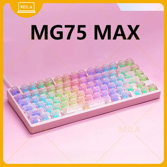For IROK MG75 PRO/MAX Mechanical Keyboard Magnetic Switch Rgb Hot Swap Aluminum Rt0.005  Custom PC Gifts