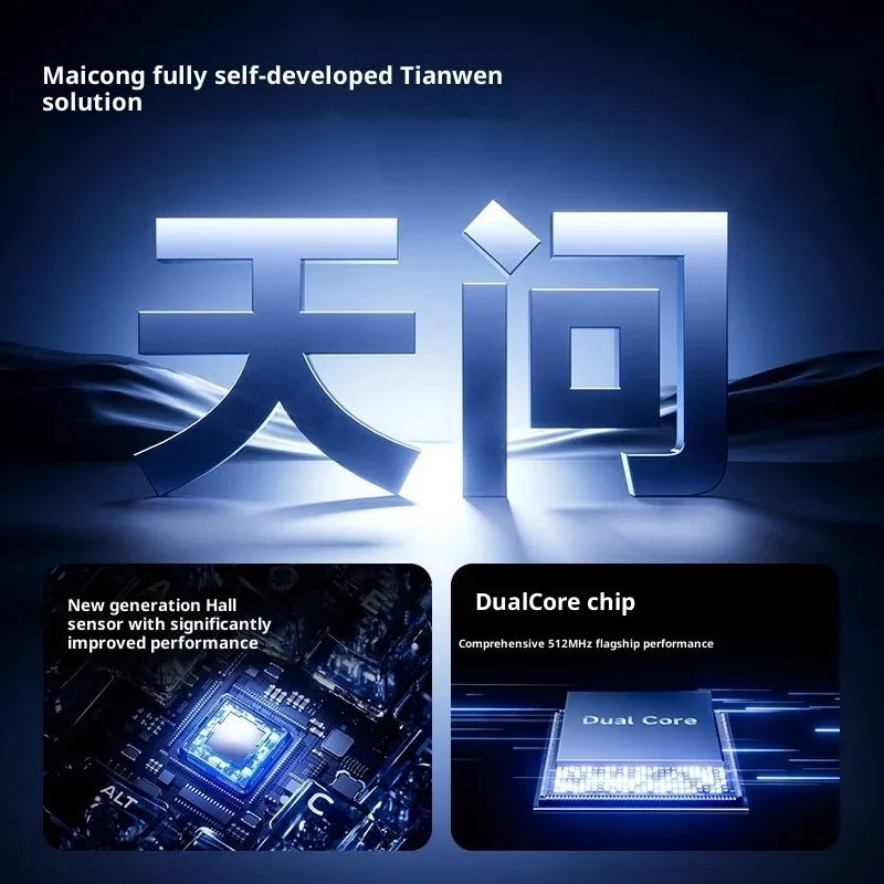 MCHOSE ACE68 Turbo Mechanical Gaming Keyboard Customized 0.001mm Rapid Trigger RGB 16K Polling Rate Low latency high precision