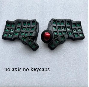 Charybdis 3X6 Split Ergonomic Keyboards with Integrated Trackball Custom ZMK Hot-swap Wireless Mechanical Keyboard for PC Gaming