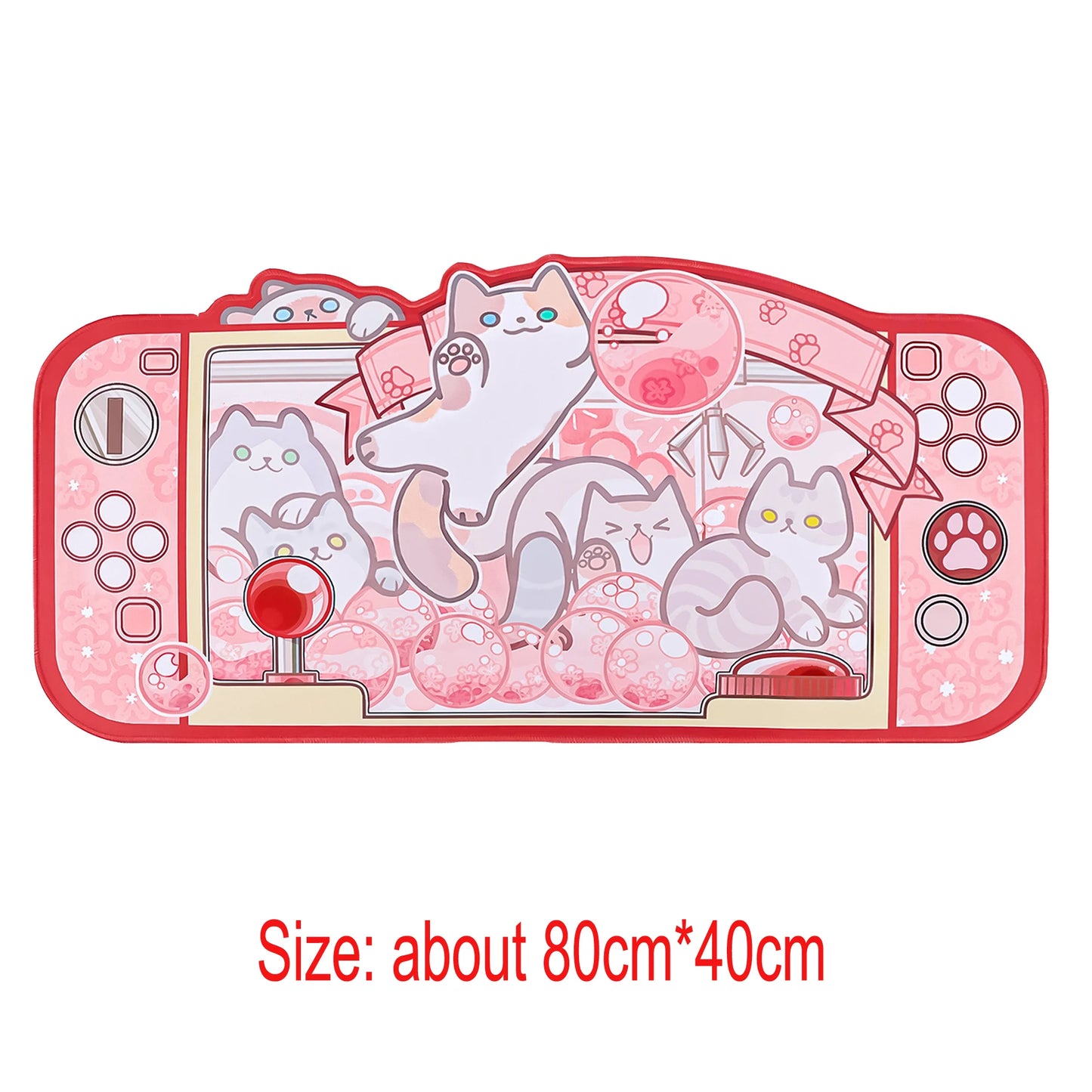 Kawaii Animals Desktop Keyboard Mouse Mats Large Gaming Mat Mousepad Switch PC Computer Laptop Office Table Desk Pad Protector