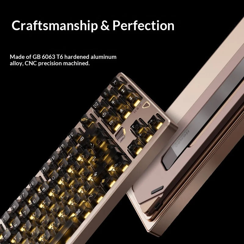 ATK × QK Joint Hex80 Magnetic Axis Keyboard Gaming Desktop Computer Mechanical Keyboard Fearless Contract