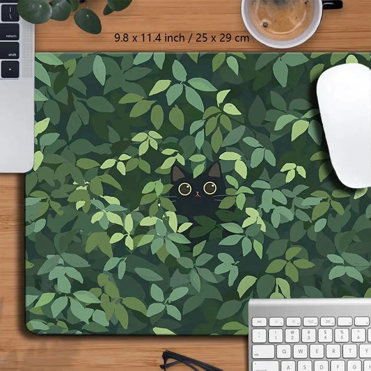 Cute Cat Mouse Pad 25×29×0.2cm Kawaii Gaming Mousepad Pc Gamer Desk Mat