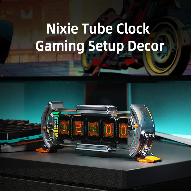 Divoom Times Gate Pixel Art Setup Clock With Smart App Control RGB LED Display Home Desktop Decor Birthday Gift Pixel