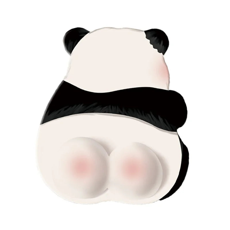Cute Panda Mouse Pad 2024 New Wrist Pad Girl New Anti Slip Comfortable Desktop Computer Laptop Office Mouse Gaming Accessories