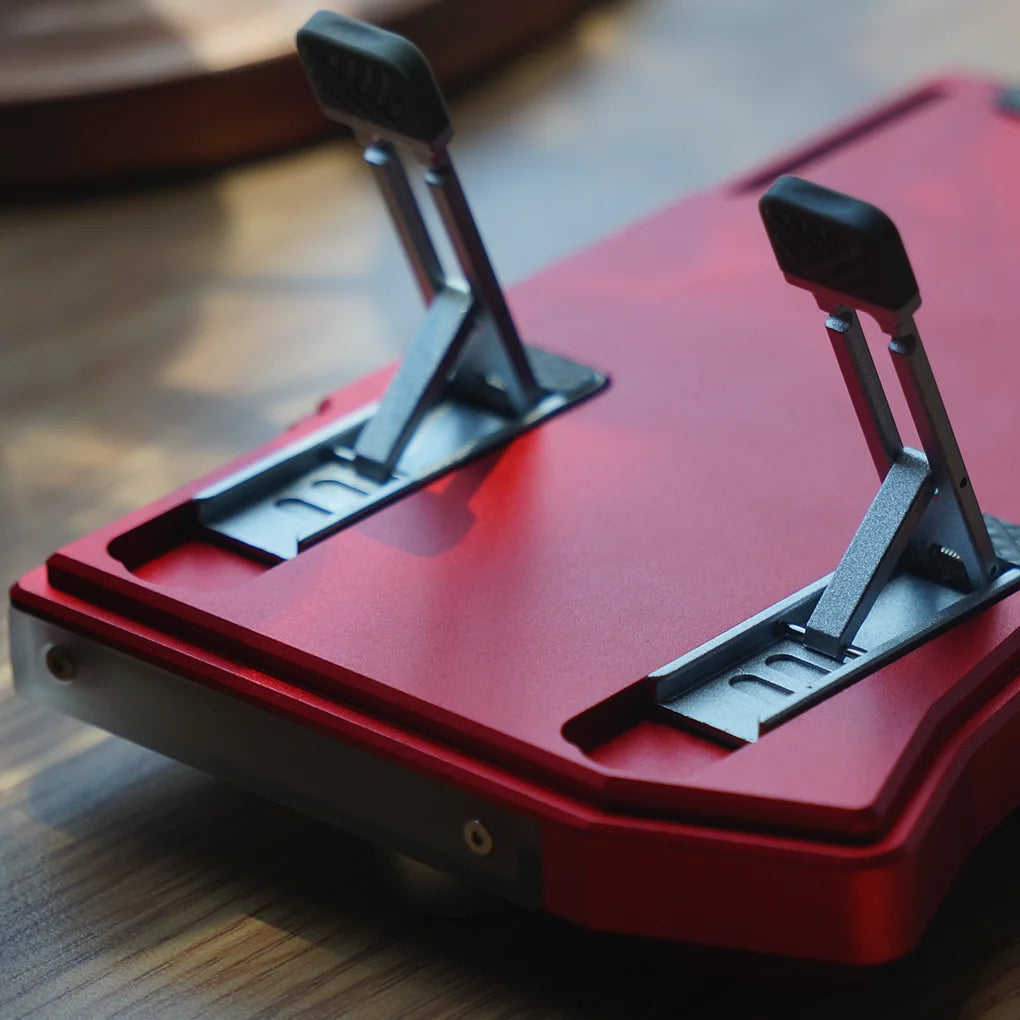 Cornix Split Keyboard with Tenting Leg Low Profile Hot Swap Wired Bluetooth CNC Corne Split Keyboard Kit Kailh Choc VIAL PreSale