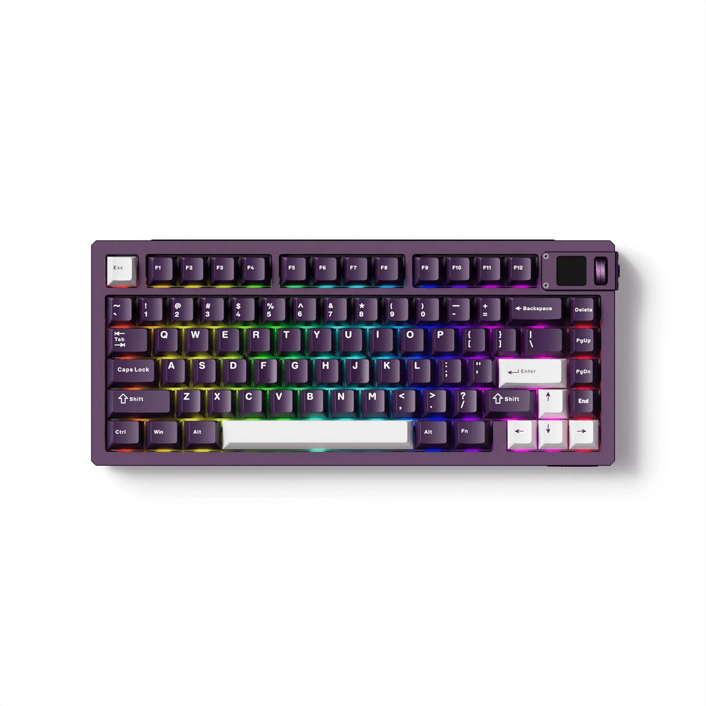 Akko MOD007 V5 HE Magnetic Keyboard with Display Screen 75% Rapid Trigger 0.005mm 8K RGB Gaming Mechanical Keyboard Aluminum CNC