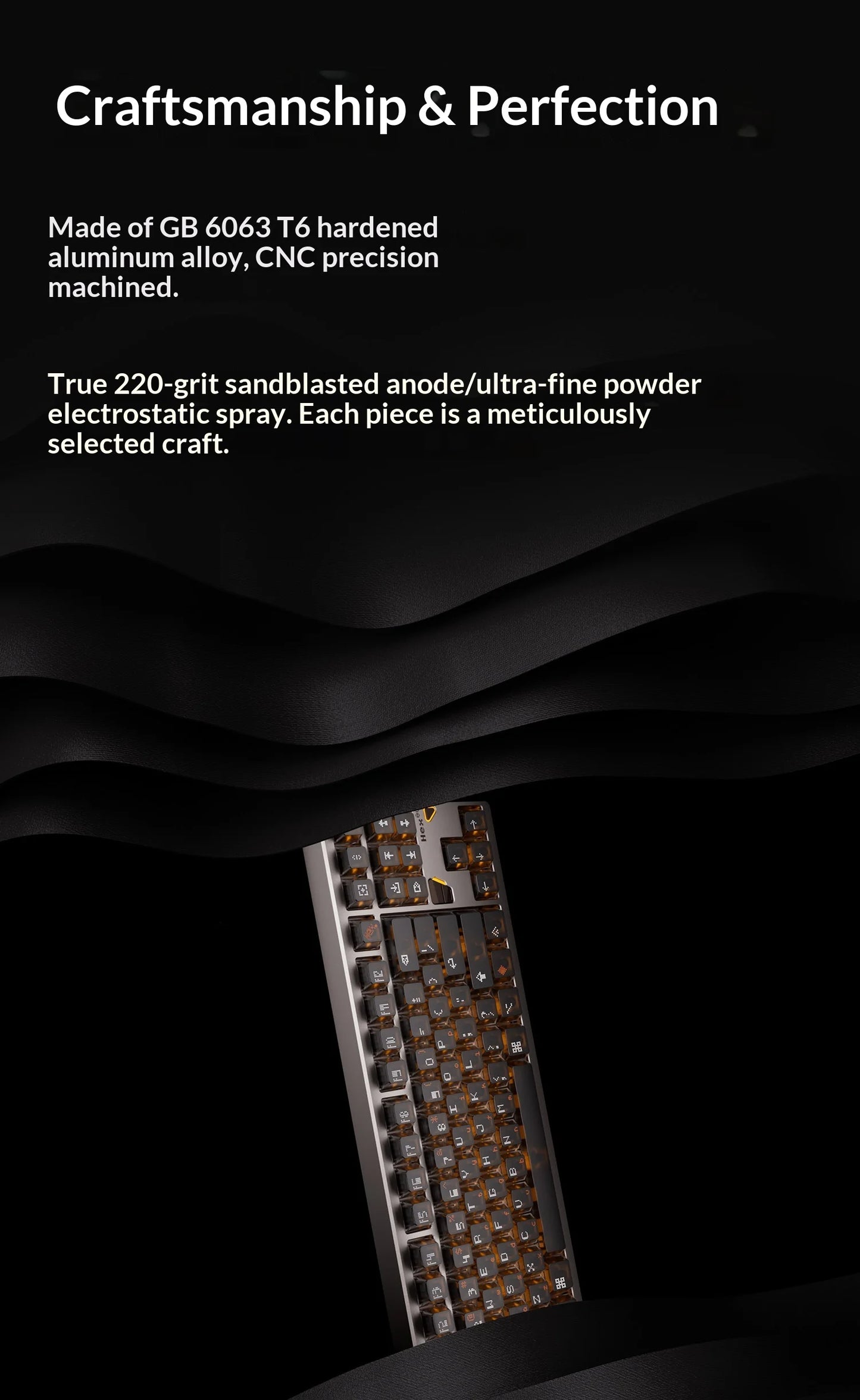 ATK × QK Joint Hex80 Magnetic Axis Keyboard Gaming Desktop Computer Mechanical Keyboard Fearless Contract