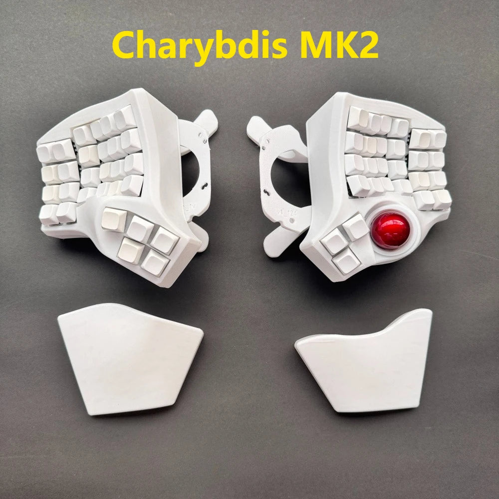 Charybdis 4X6 MK2 Split Keyboard Kit with Palm Pad Custom Hotswap Wireless/wired Bluetooth Trackball Split Mechanical Keyboards