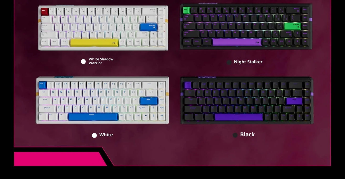 Authentic Atk Rs6 Magnetic Axis Keyboard Professional Esports Gaming Mechanical Aluminum Computer Keyboard High-End Single Mode