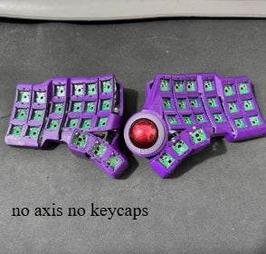 Charybdis 3X6 Split Ergonomic Keyboards with Integrated Trackball Custom ZMK Hot-swap Wireless Mechanical Keyboard for PC Gaming