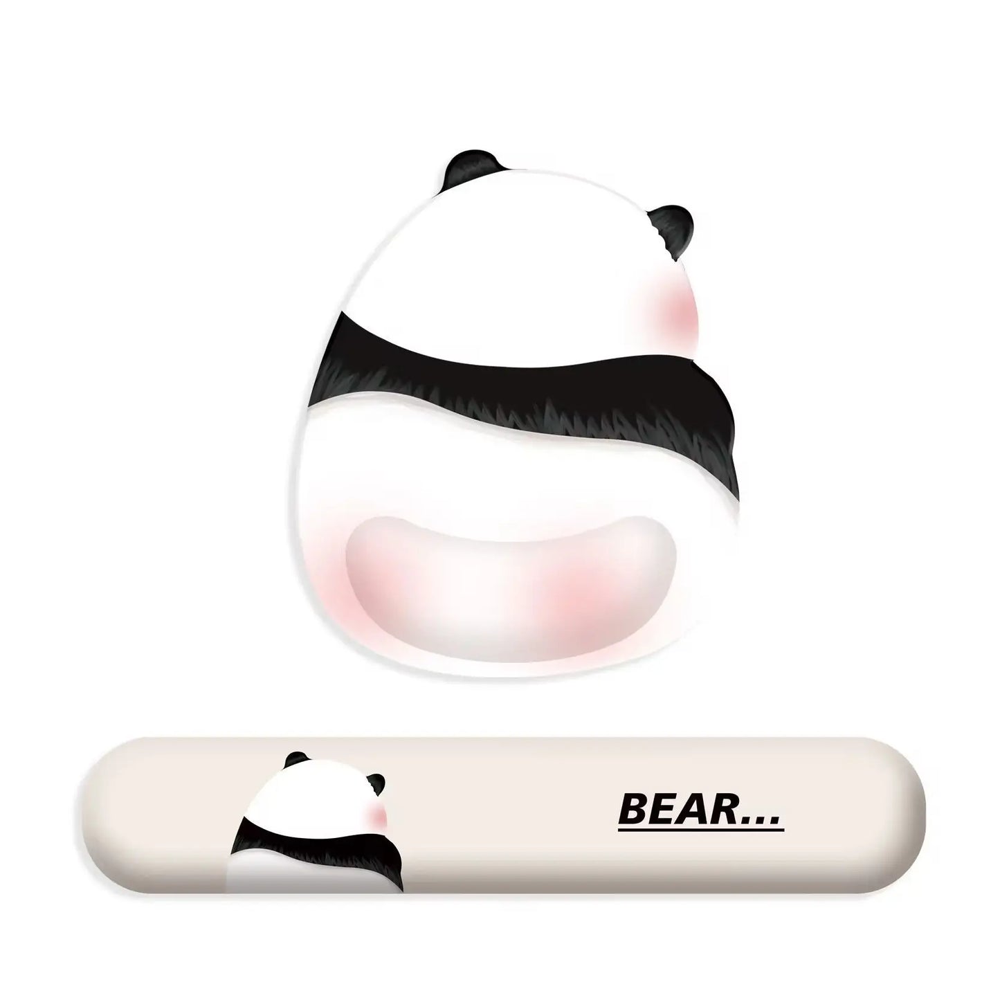 Cute Panda Mouse Pad 2024 New Wrist Pad Girl New Anti Slip Comfortable Desktop Computer Laptop Office Mouse Gaming Accessories