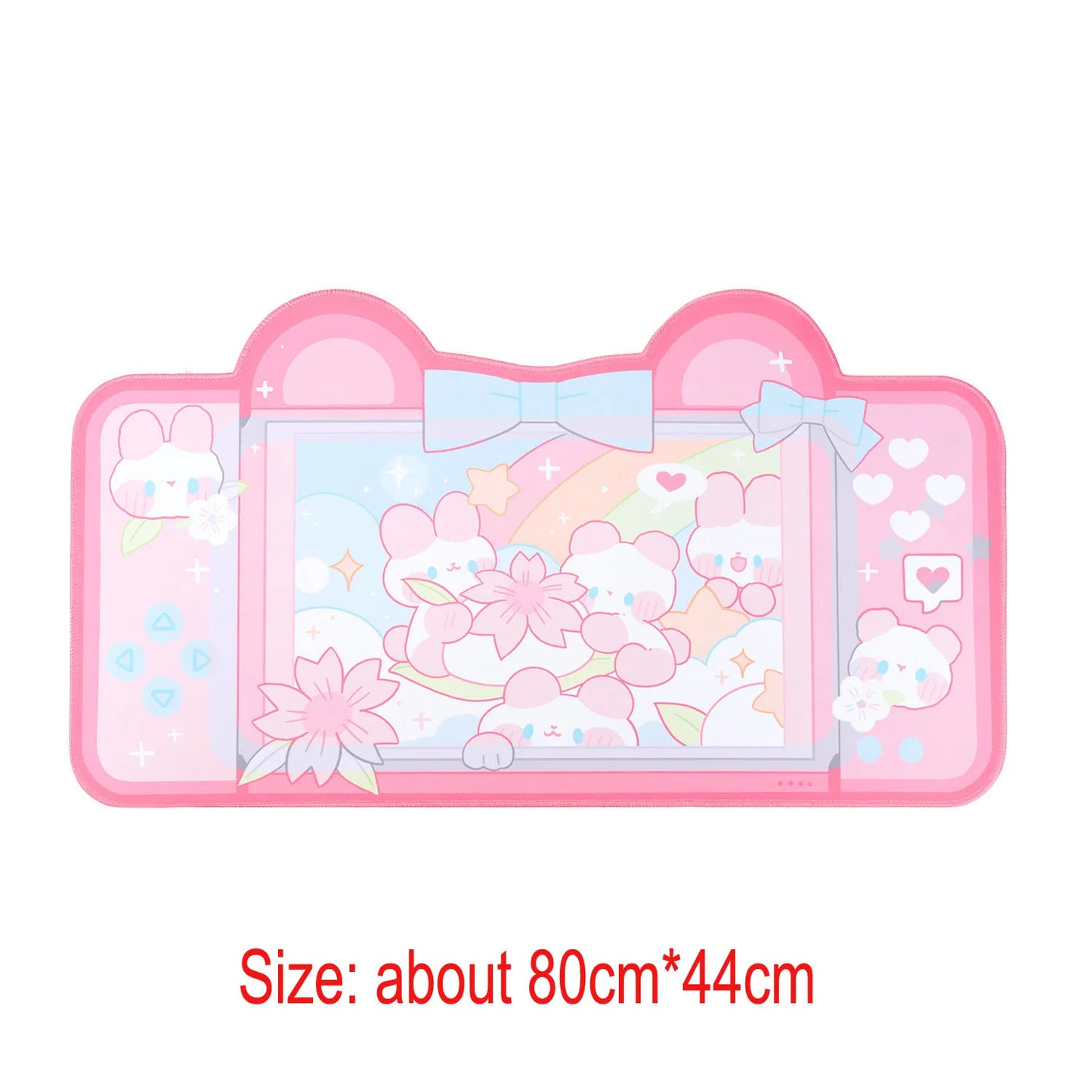 Kawaii Animals Desktop Keyboard Mouse Mats Large Gaming Mat Mousepad Switch PC Computer Laptop Office Table Desk Pad Protector
