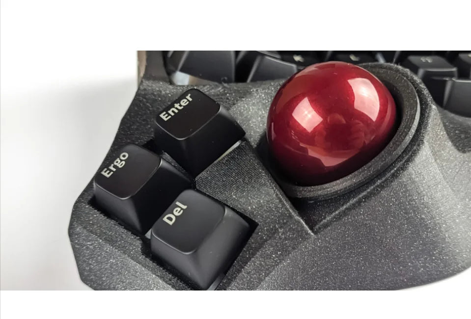 Charybdis 4X6 MK2 Split Keyboard Kit with Palm Pad Custom Hotswap Wireless/wired Bluetooth Trackball Split Mechanical Keyboards