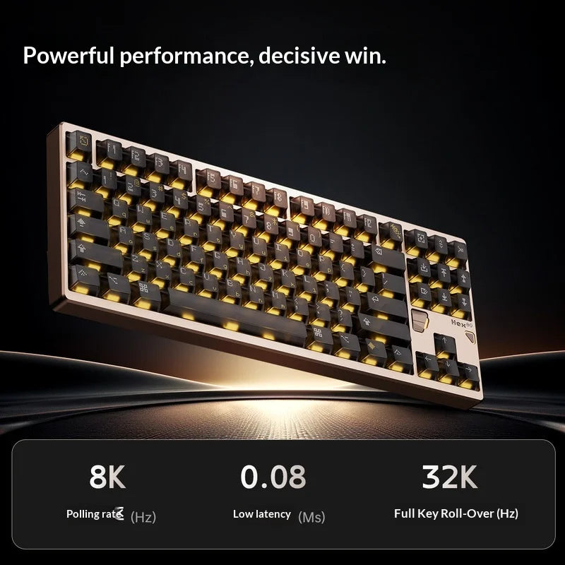 ATK × QK Joint Hex80 Magnetic Axis Keyboard Gaming Desktop Computer Mechanical Keyboard Fearless Contract