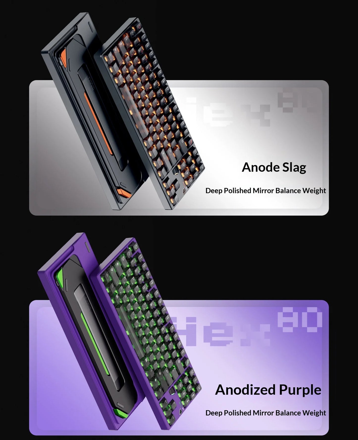 ATK × QK Joint Hex80 Magnetic Axis Keyboard Gaming Desktop Computer Mechanical Keyboard Fearless Contract