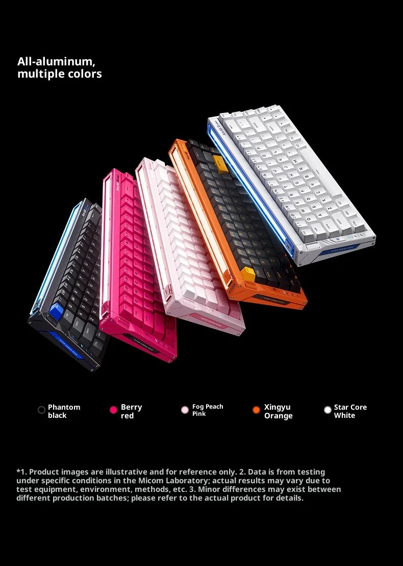MCHOSE ACE68 Turbo Mechanical Gaming Keyboard Customized 0.001mm Rapid Trigger RGB 16K Polling Rate Low latency high precision