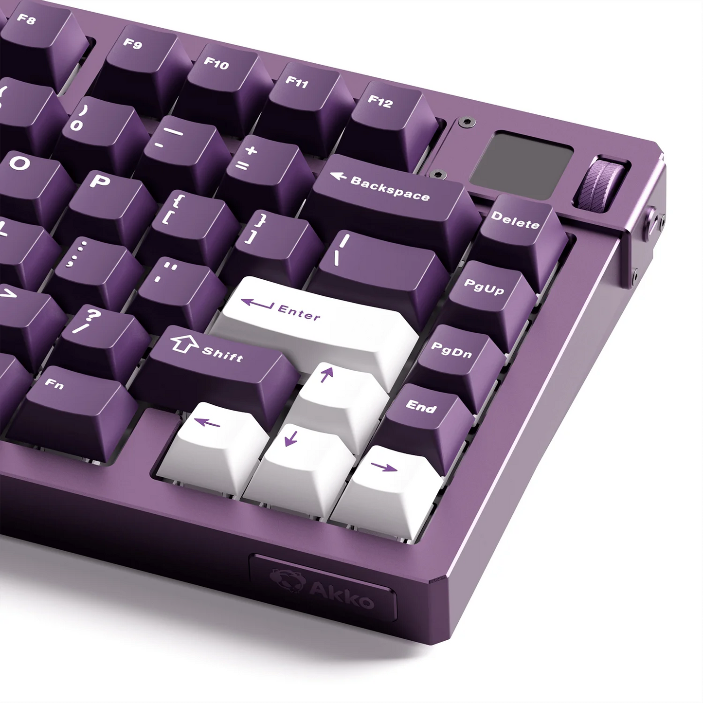 Akko MOD007 V5 HE Magnetic Keyboard with Display Screen 75% Rapid Trigger 0.005mm 8K RGB Gaming Mechanical Keyboard Aluminum CNC