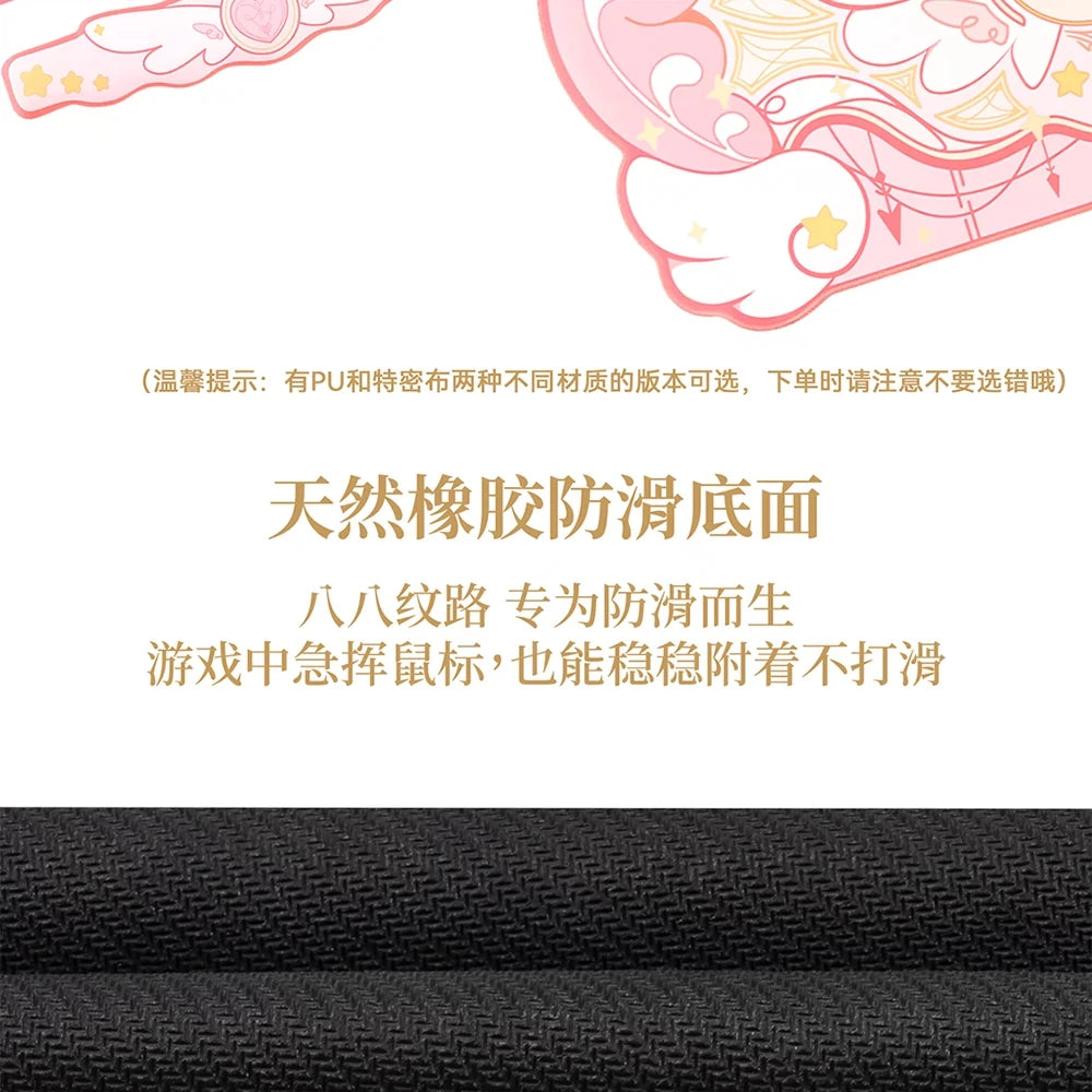 Cartoon Cute Gaming Mouse Pad Oversized Office Study Computer Keyboard Rubber Desk Mat Girls Hand Rest Wrist Pads Table Mat