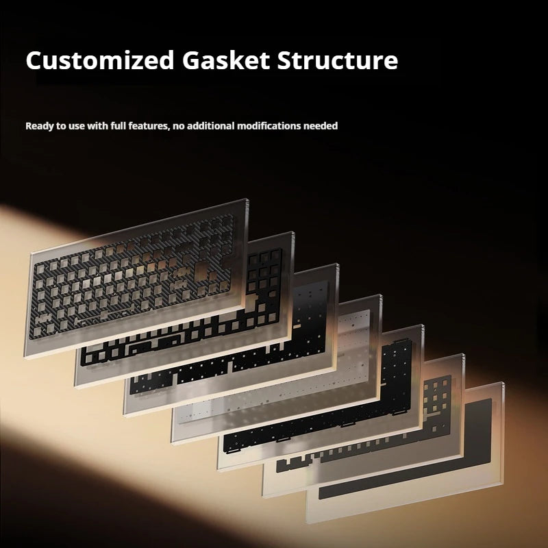 ATK×QK Hex80 Magnetic Axis Keyboard Game Esports Customization 80% Configuration Aluminum Lump Computer Peripheral WiredKeyboard