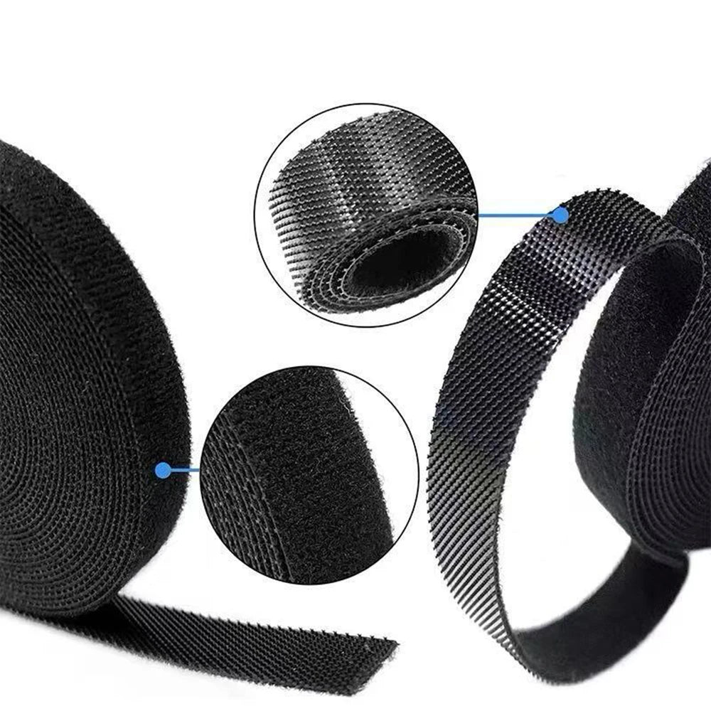 Cable Organization Velcro Tape Earphone Cord Management 1.2cmX5m Computer Cable Organizer