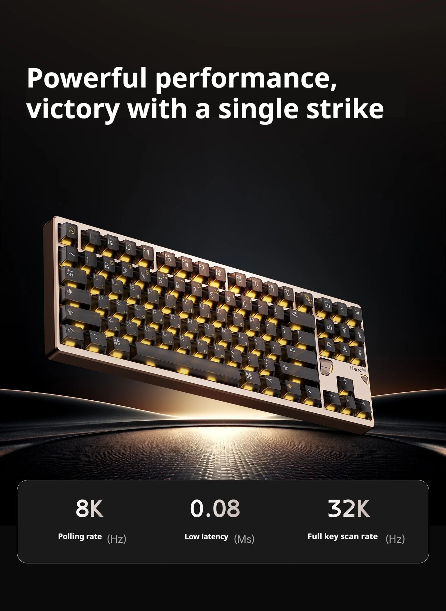 ATK×QK Hex80 Magnetic Axis Keyboard Game Esports Customization 80% Configuration Aluminum Lump Computer Peripheral WiredKeyboard