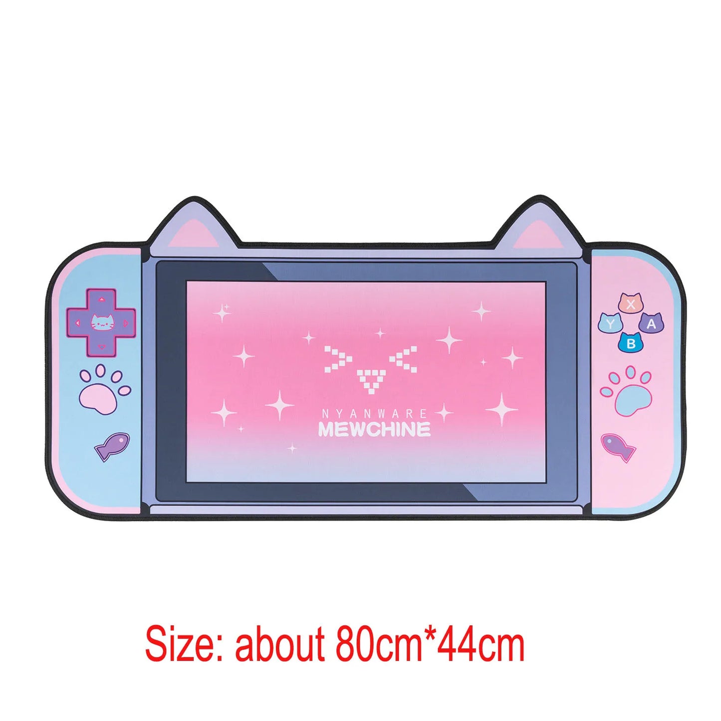 Kawaii Animals Desktop Keyboard Mouse Mats Large Gaming Mat Mousepad Switch PC Computer Laptop Office Table Desk Pad Protector