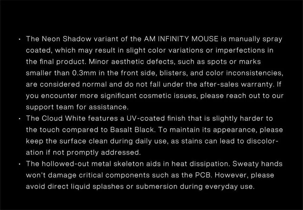 Angry Miao Infinity Gaming Wireless Mouse Hot-Swappable PAW3950 Dual 8K Wired Tri-Mode Mirror Shadow