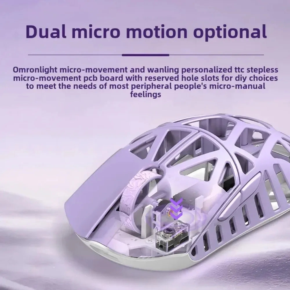 Wlmouse Beast X Mini Pro Magnesium Alloy Lightweight Wireless Gaming Mouse 8K PAW3950HS 30000DPI Online Driver Fast Response