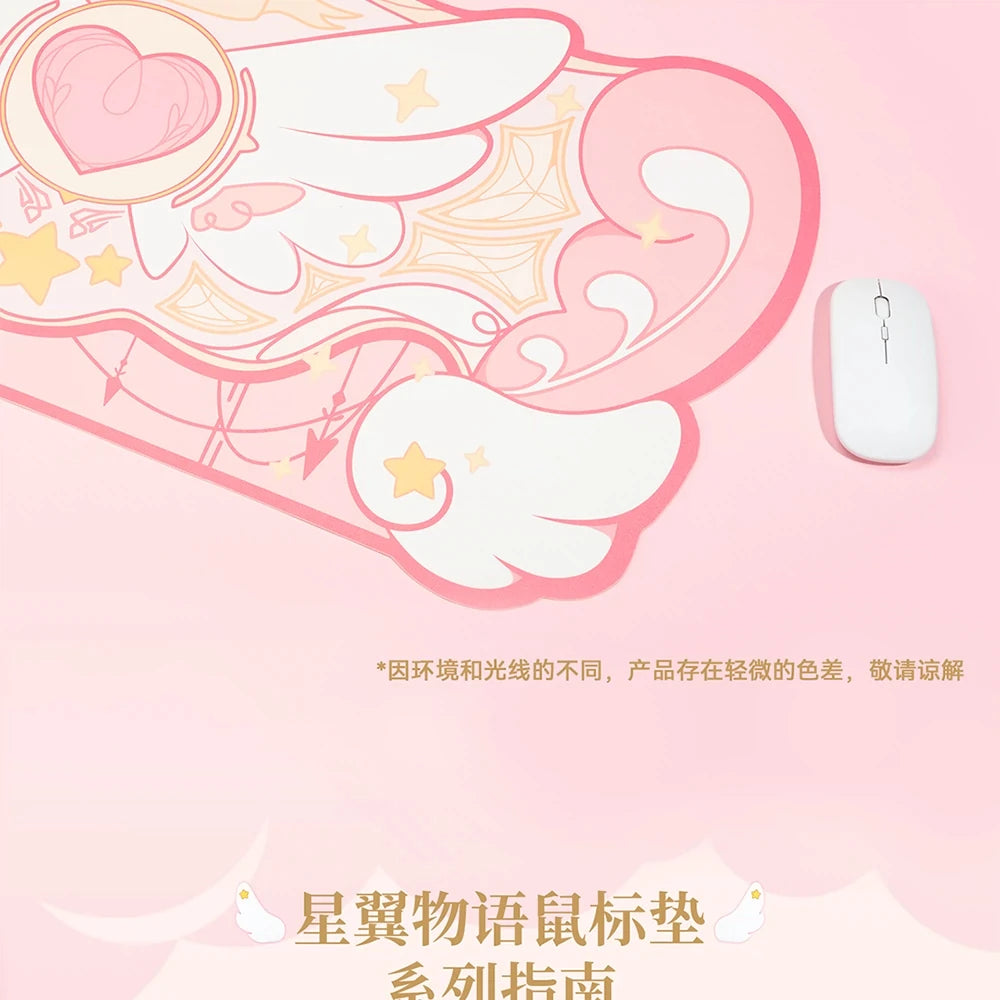 Cartoon Cute Gaming Mouse Pad Oversized Office Study Computer Keyboard Rubber Desk Mat Girls Hand Rest Wrist Pads Table Mat