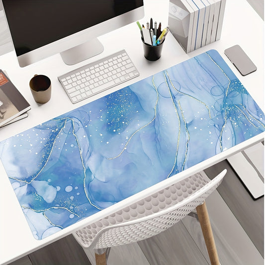 1pc Marble Pattern Mouse Pad • Round Non-slip Mouse Mat • Design for Women And Girls for Man • Suitable for Office Computers, Laptops
